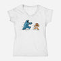 Cookie Motivation-Womens-V-Neck-Tee-erion_designs