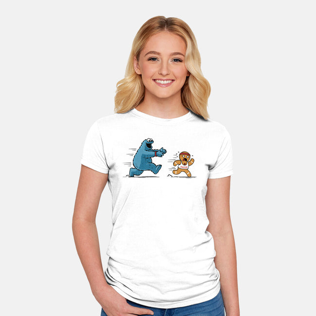 Cookie Motivation-Womens-Fitted-Tee-erion_designs