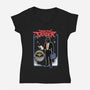 Darth Trader-Womens-V-Neck-Tee-Tri haryadi