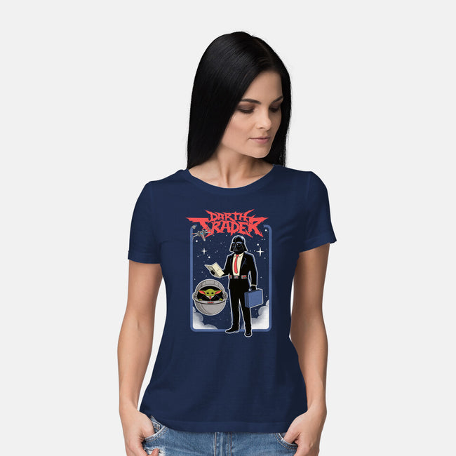 Darth Trader-Womens-Basic-Tee-Tri haryadi