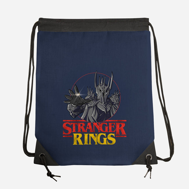 Stranger Rings-None-Drawstring-Bag-fanfabio