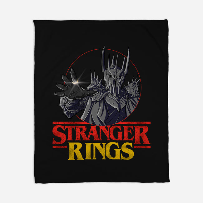 Stranger Rings-None-Fleece-Blanket-fanfabio