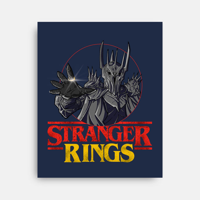 Stranger Rings-None-Stretched-Canvas-fanfabio