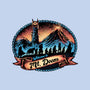 Welcome To Mt Doom-None-Drawstring-Bag-glitchygorilla