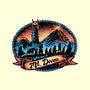 Welcome To Mt Doom-Unisex-Kitchen-Apron-glitchygorilla