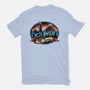 Welcome To Mt Doom-Womens-Basic-Tee-glitchygorilla