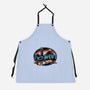 Welcome To Mt Doom-Unisex-Kitchen-Apron-glitchygorilla