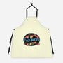Welcome To Mt Doom-Unisex-Kitchen-Apron-glitchygorilla