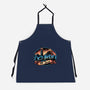 Welcome To Mt Doom-Unisex-Kitchen-Apron-glitchygorilla