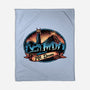 Welcome To Mt Doom-None-Fleece-Blanket-glitchygorilla