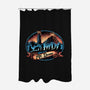 Welcome To Mt Doom-None-Polyester-Shower Curtain-glitchygorilla