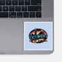 Welcome To Mt Doom-None-Glossy-Sticker-glitchygorilla
