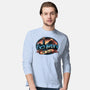 Welcome To Mt Doom-Mens-Long Sleeved-Tee-glitchygorilla
