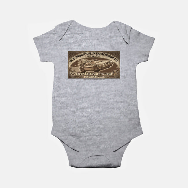 Flux Capacitator Co-Baby-Basic-Onesie-JCMaziu