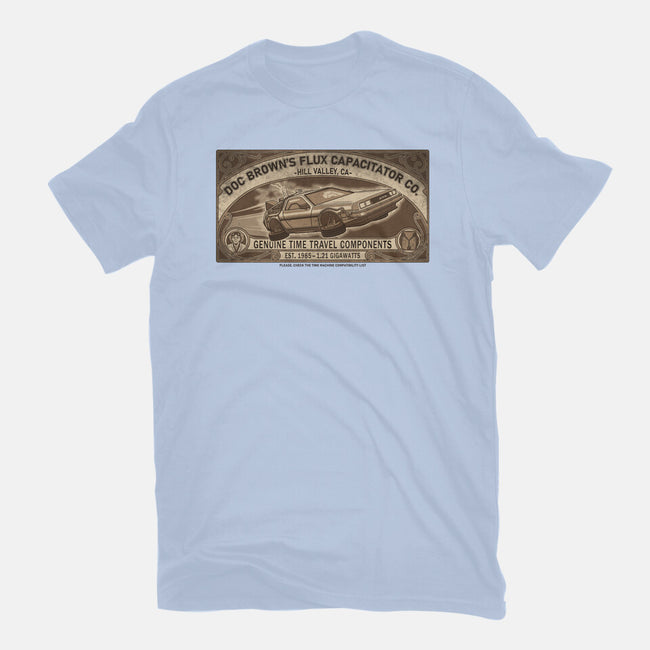 Flux Capacitator Co-Womens-Fitted-Tee-JCMaziu