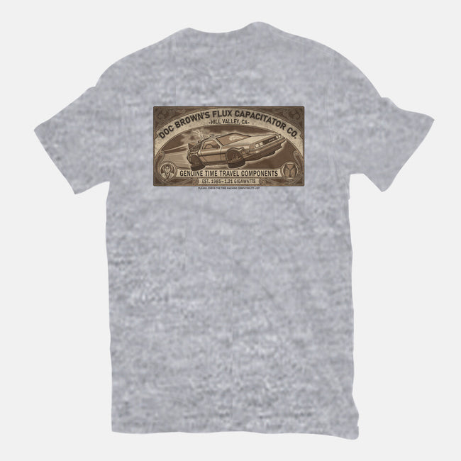 Flux Capacitator Co-Womens-Fitted-Tee-JCMaziu
