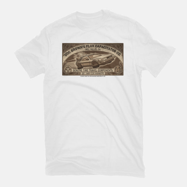 Flux Capacitator Co-Womens-Fitted-Tee-JCMaziu