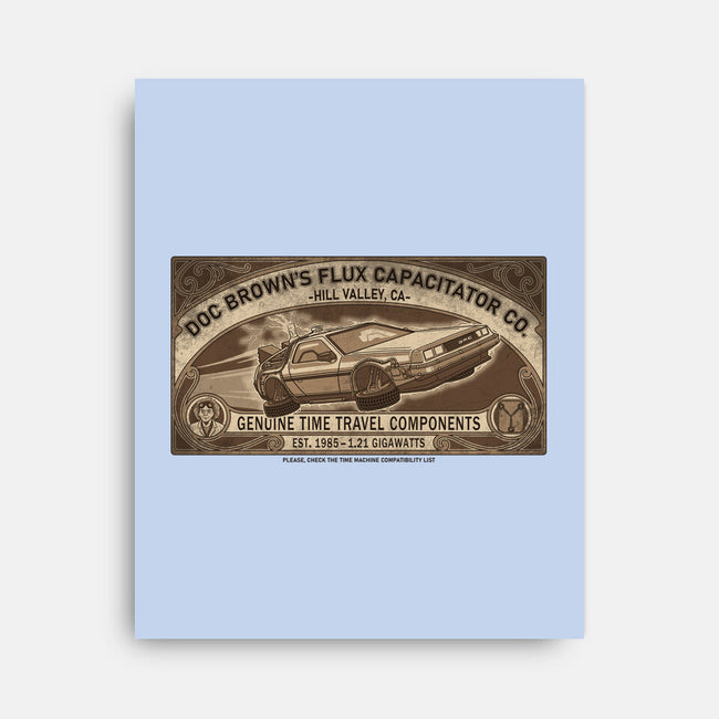 Flux Capacitator Co-None-Stretched-Canvas-JCMaziu
