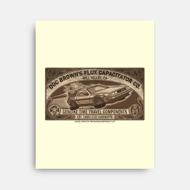 Flux Capacitator Co-None-Stretched-Canvas-JCMaziu