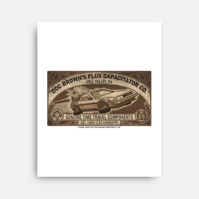 Flux Capacitator Co-None-Stretched-Canvas-JCMaziu
