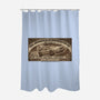 Flux Capacitator Co-None-Polyester-Shower Curtain-JCMaziu