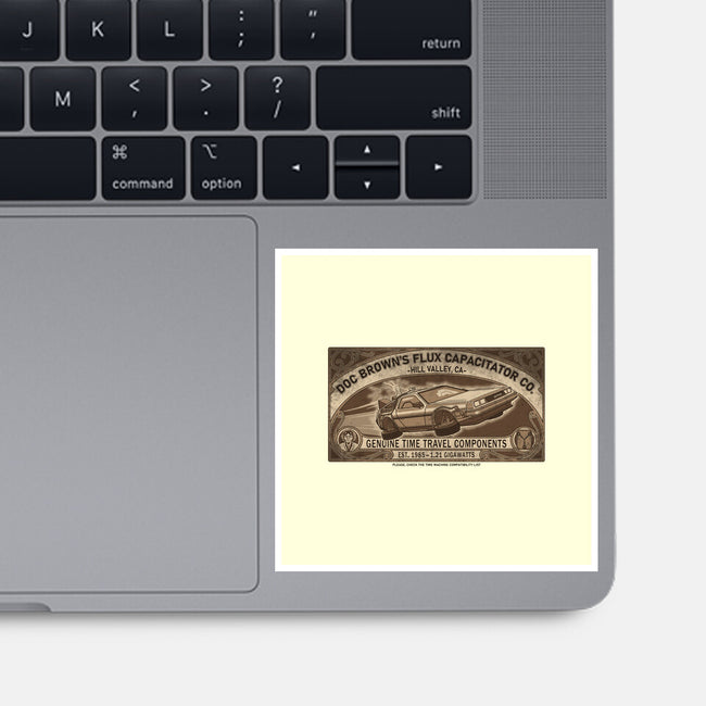 Flux Capacitator Co-None-Glossy-Sticker-JCMaziu