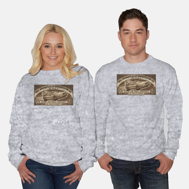 Flux Capacitator Co-Unisex-Crew Neck-Sweatshirt-JCMaziu