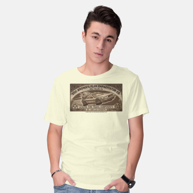 Flux Capacitator Co-Mens-Basic-Tee-JCMaziu