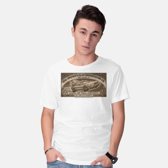 Flux Capacitator Co-Mens-Basic-Tee-JCMaziu