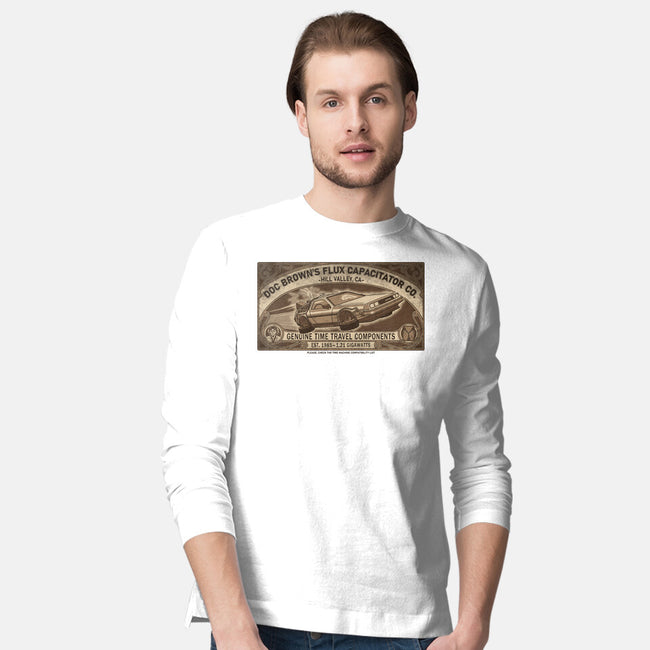 Flux Capacitator Co-Mens-Long Sleeved-Tee-JCMaziu