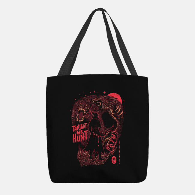 Tonight We Hunt-None-Basic Tote-Bag-eduely