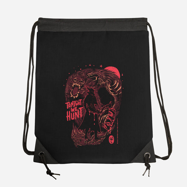 Tonight We Hunt-None-Drawstring-Bag-eduely