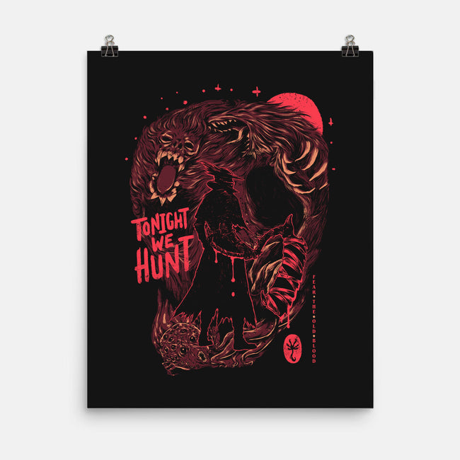 Tonight We Hunt-None-Matte-Poster-eduely