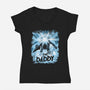 The Daddy-Womens-V-Neck-Tee-zascanauta