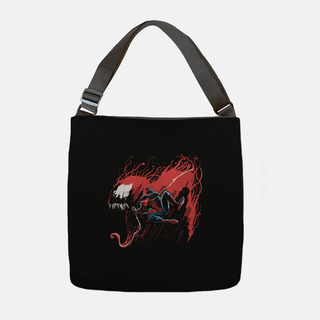 Symbiote Hunt-None-Adjustable Tote-Bag-zascanauta