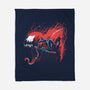 Symbiote Hunt-None-Fleece-Blanket-zascanauta