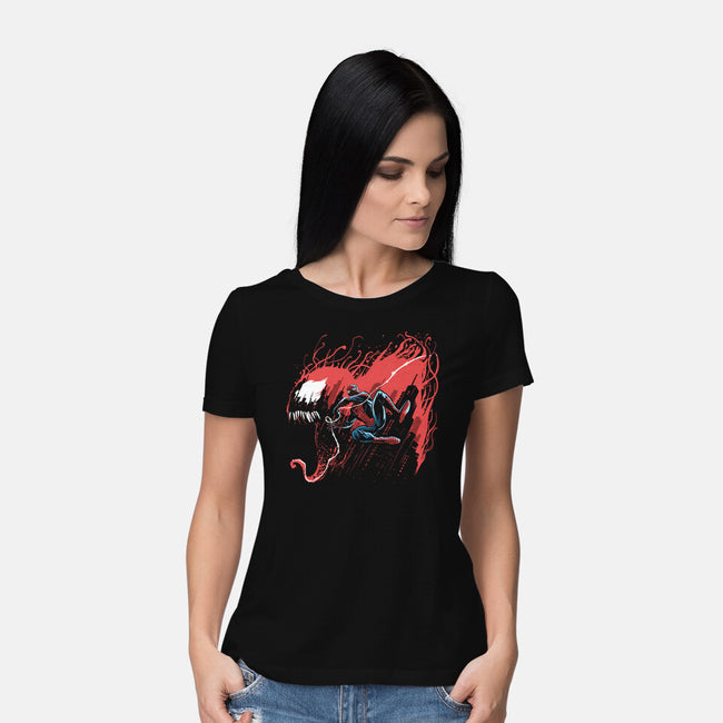 Symbiote Hunt-Womens-Basic-Tee-zascanauta