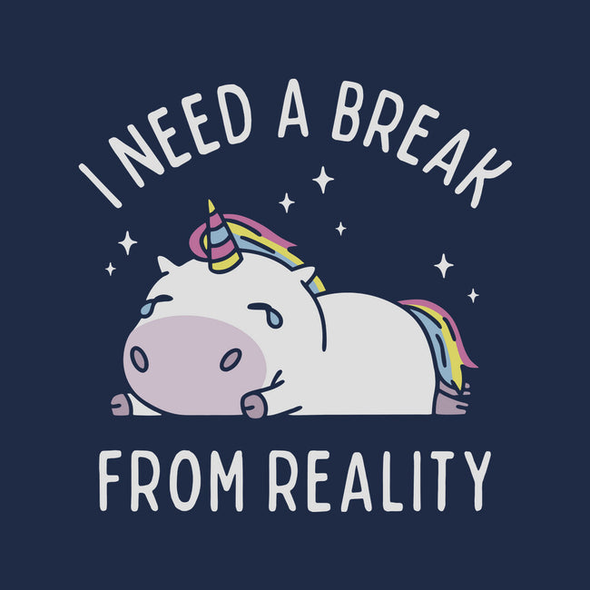I Need A Break From Reality-Womens-V-Neck-Tee-brunopires