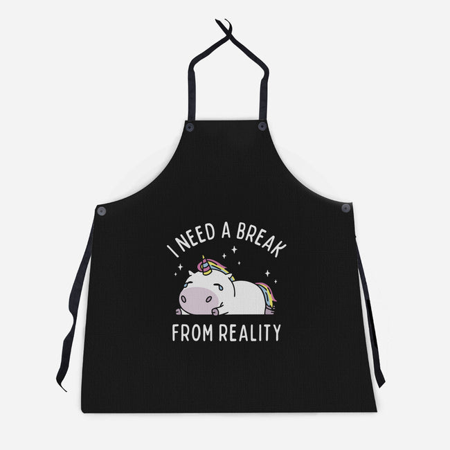 I Need A Break From Reality-Unisex-Kitchen-Apron-brunopires