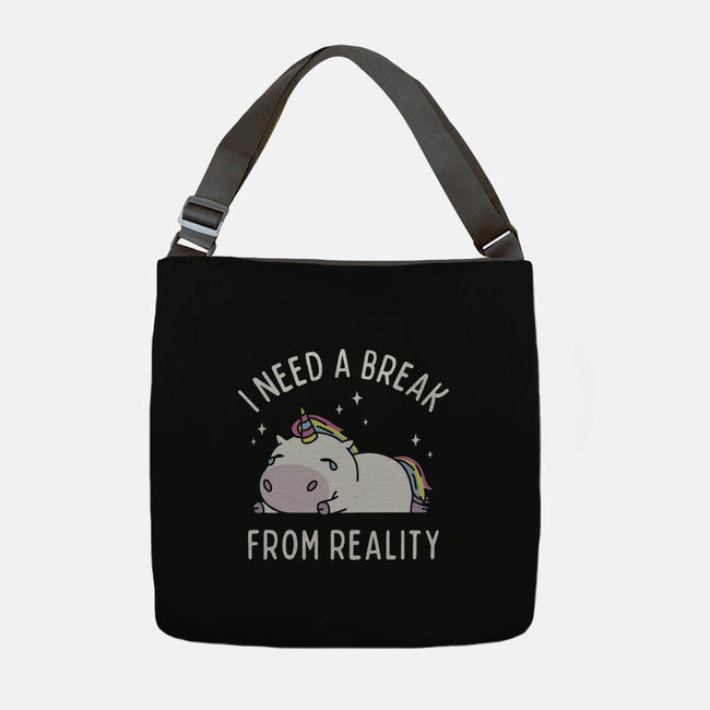 I Need A Break From Reality-None-Adjustable Tote-Bag-brunopires