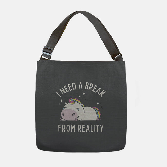 I Need A Break From Reality-None-Adjustable Tote-Bag-brunopires