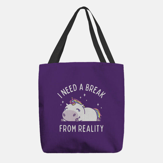 I Need A Break From Reality-None-Basic Tote-Bag-brunopires
