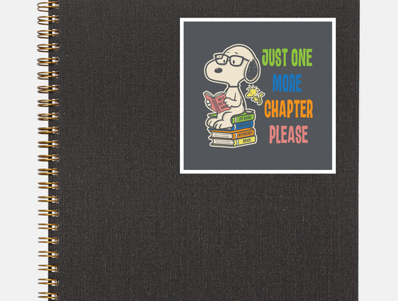 Just One More Chapter Please