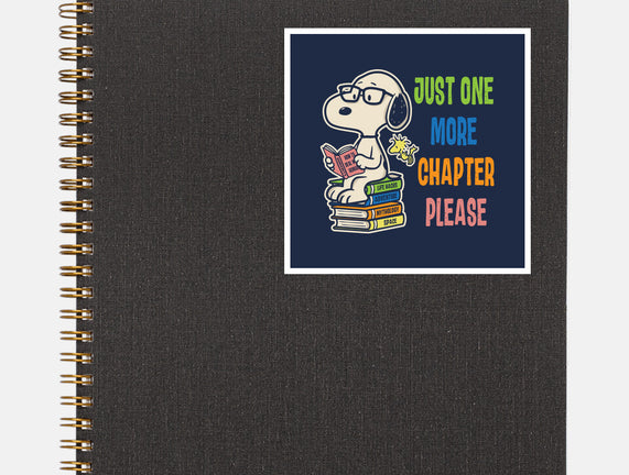 Just One More Chapter Please