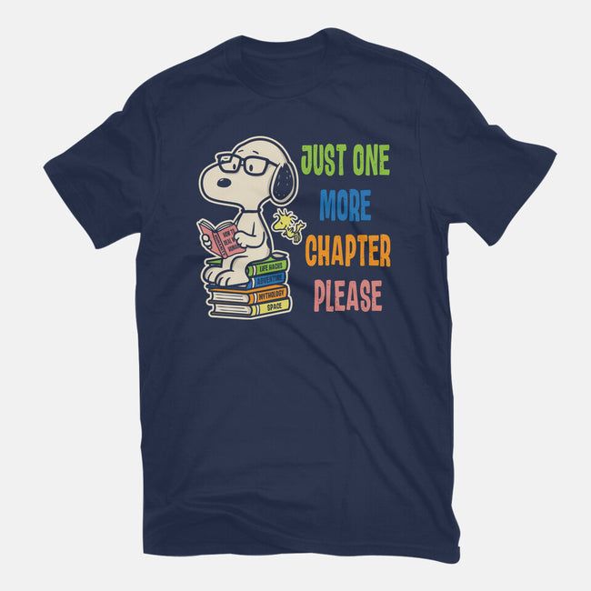 Just One More Chapter Please-Womens-Basic-Tee-turborat14