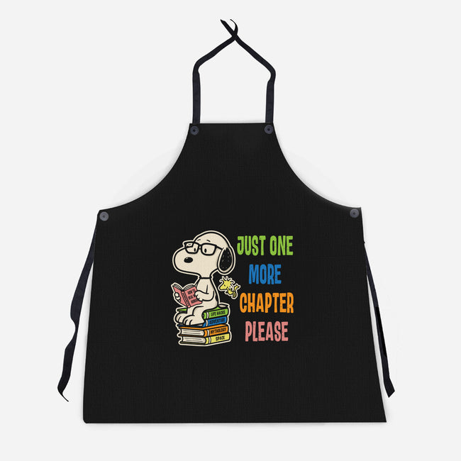 Just One More Chapter Please-Unisex-Kitchen-Apron-turborat14