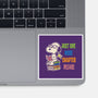 Just One More Chapter Please-None-Glossy-Sticker-turborat14