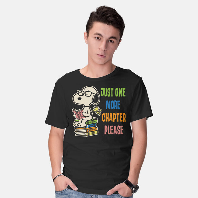 Just One More Chapter Please-Mens-Basic-Tee-turborat14