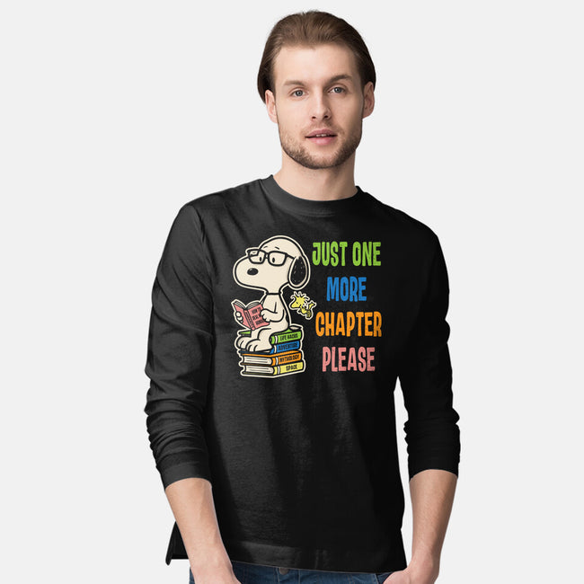 Just One More Chapter Please-Mens-Long Sleeved-Tee-turborat14