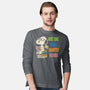 Just One More Chapter Please-Mens-Long Sleeved-Tee-turborat14